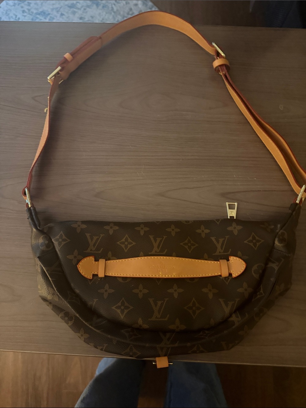 Brown Monogram Crossbody Bag
